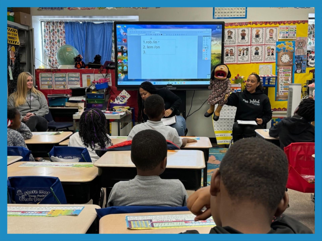 students in a classroom